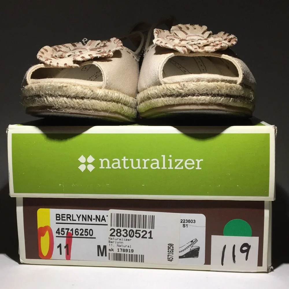 Ladies’ Naturalizer Berlynn Espadrille Sandals 11